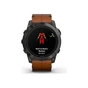 Смарт-годинник Garmin EPIX PRO (g2), 51, Saph, CrbnGryDLC Ti, Chsnt Lthr, GPS (010-02804-30) - зменшене зображення 5