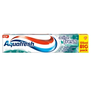 Зубна паста Aquafresh Заряд свіжості 125 мл (5054563087041) зображення 1