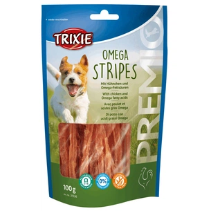 Ласощі для собак Trixie Premio Omega Stripes курка 100 г (4011905315362) зображення 1