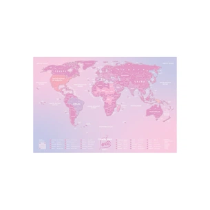 Скретч карта 1DEA.me Travel Map Love World англійська (13104) изображение 1