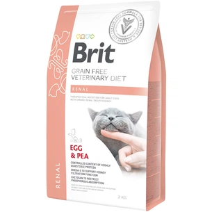 Сухий корм для кішок Brit GF VetDiets Cat Renal 2 кг (8595602528325) зображення 1