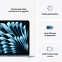 Ноутбук Apple MacBook Air 13 M4 A3240 Sky Blue (MC6T4UA/A) - зменшене зображення 9