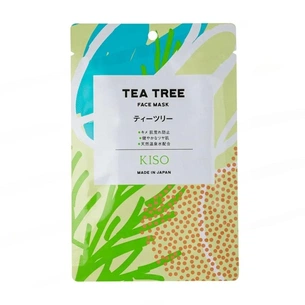 Маска для обличчя Kiso Care Tea Tree Face Mask (4580050290829) зображення 1