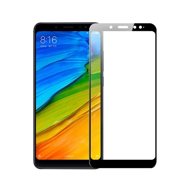 Скло захисне PowerPlant Full screen Xiaomi Redmi Note 5 Pro, Black (GL605583) - изображение 1