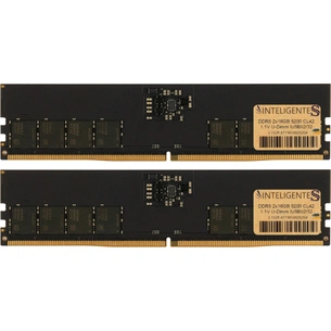 Модуль пам'яті для комп'ютера DDR5 32GB (2x16GB) 5200 MHz INTELIGENTES (IU5BII2/32) зображення 1