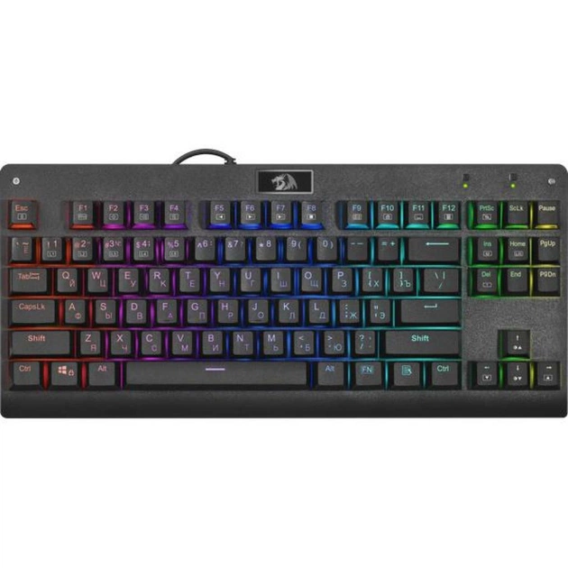 Клавіатура Redragon Dark Avenger RU Black (75087) - зображення 1