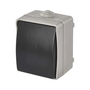 Вимикач EMOS C.5 IP54 одинарний (A1398) изображение 1