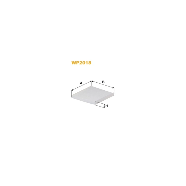 Фильтр салона Wixfiltron WP2018 - изображение 1