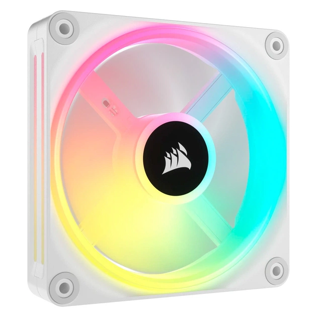 Кулер до корпусу Corsair iCUE Link QX120 RGB PWM White (CO-9051005-WW) - изображение 1
