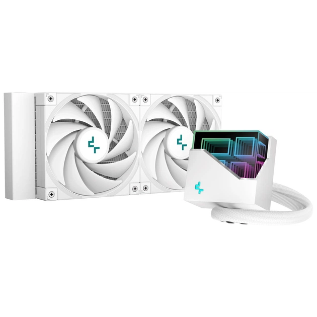 Система рідинного охолодження Deepcool LT520 WH (R-LT520-WHAMNF-G-1) - зображення 1