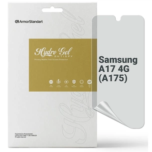 Плівка захисна Armorstandart hydrogel Anti-spy Samsung A17 4G (A175) (ARM86504) изображение 1