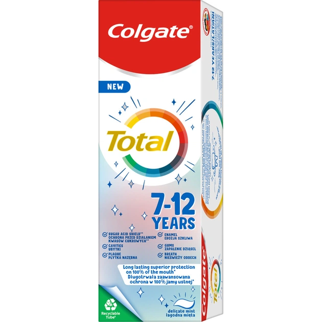Дитяча зубна паста Colgate Total kids 7-12 років 50 мл (8718951433120) - picture 5