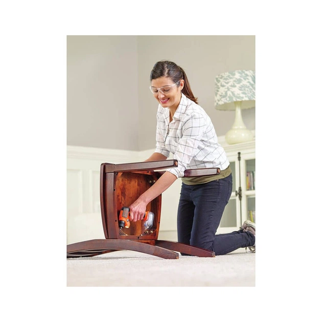 Викрутка акумуляторна Black&Decker 3.6 Li-Ion, 180 об/хв, реверс, підсвічування, 0.4 кг (BDCSFS30C) - picture 5