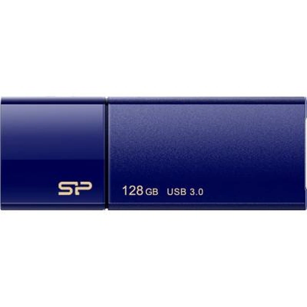 USB флеш накопичувач Silicon Power 128GB Blaze B05 Blue USB 3.0 (SP128GBUF3B05V1D) - зображення 1
