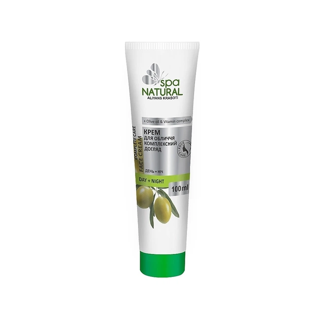 Крем для обличчя Natural Spa Омолоджуючий Проти зморшок День + ніч 100 мл (4820074622689) - зображення 1