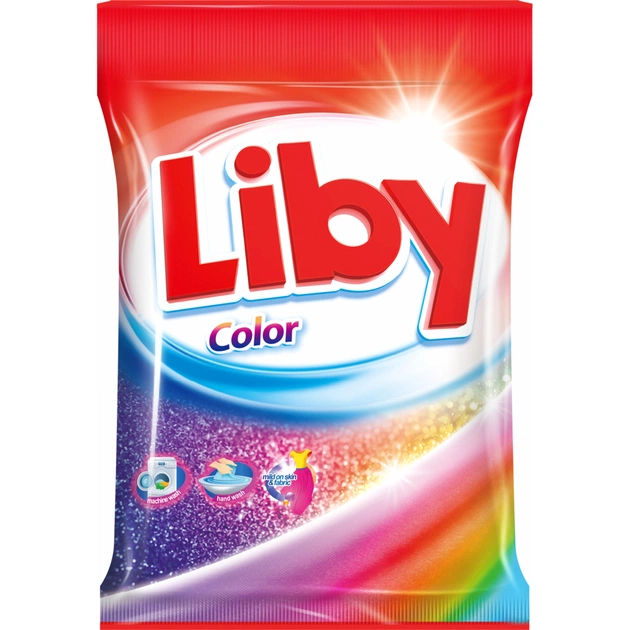 Пральний порошок Liby Color 1 кг (6920174757989) - изображение 1