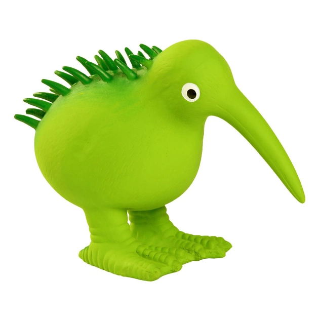 Игрушка для собак Kiwi Walker Птица киви 8.5 см зеленая (8596075000127) - изображение 1