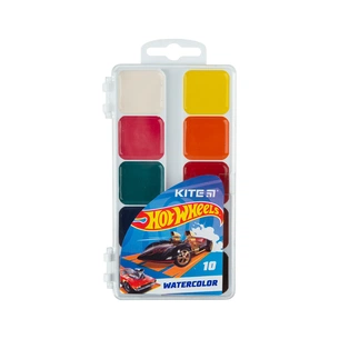 Акварельні фарби Kite Hot Wheels 10 кольорів (HW23-060) зображення 1