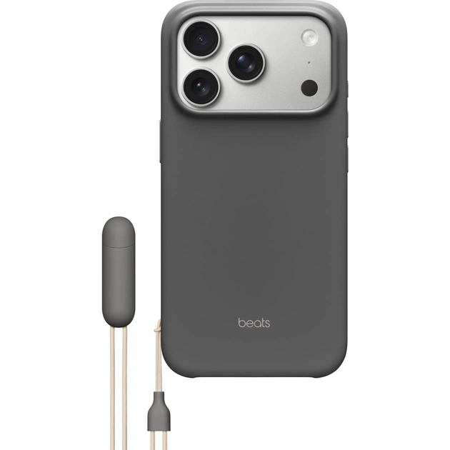 Чохол до мобільного телефона Apple Beats Kickstand iPhone 17 Pro Granite Gray Model A3509 (MGY74LL/A) - изображение 1