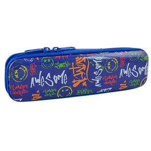 Пенал Yes Smiley world металевий (532280) зображення 1