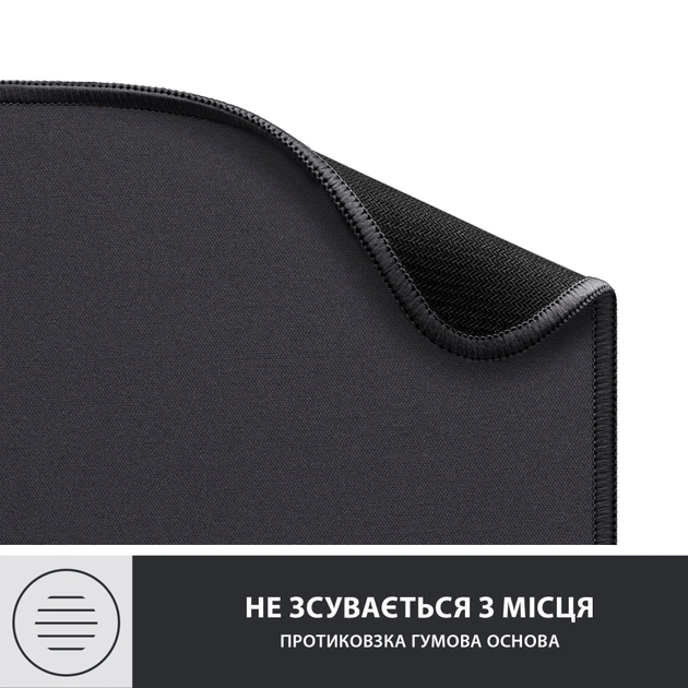Килимок для мишки Logitech Mouse Pad Studio Series Graphite (956-000049) - picture 7