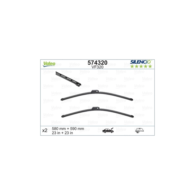 Щетка стеклоочистителя Valeo 574320 - изображение 1