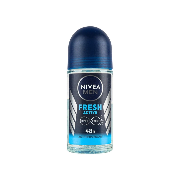 Антиперспірант Nivea Fresh Active Активна свіжість кульковий 50 мл (4006000007885) - изображение 1