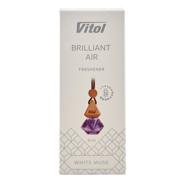 Ароматизатор для автомобіля VITOL Air White Musk 8мл (VBA05) - picture 9