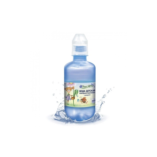 Мінеральна вода Fleur Alpine дитяча природне джерело. 0.25 л (1584000) - изображение 1