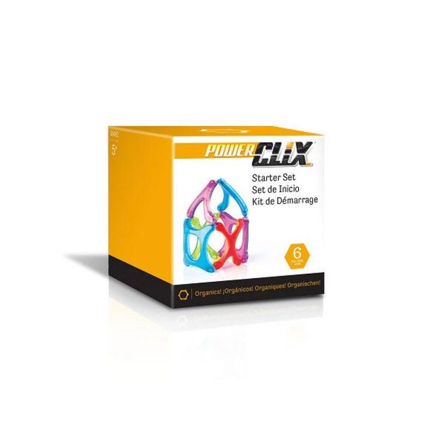 Конструктор Guidecraft PowerClix Organi Базовий набір 6 деталей (G9482) - зображення 1