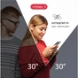 Скло захисне Intaleo Privacy Apple iPhone 17 Pro Max Black (1283126625213) - зменшене зображення 4