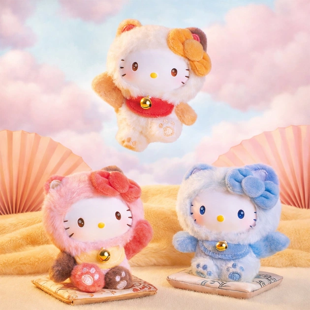 Мягкая игрушка Pop Top сюрприз на клипсе Hello Kitty Сказочные желания (25MR-017) - изображение 4