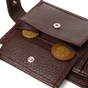 Гаманець Canpellini З натуральної шкіри Флотар Коричневий (21886) - зменшене зображення 8