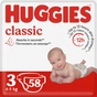 Підгузки Huggies Classic 3 (4-9 кг) Jumbo 58 шт (5029053543109) - зменшене зображення 1