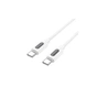 Дата кабель USB-C to USB-C 1.0m 60W silicone BX114 Structure white BOROFONE (6941991116919) - уменьшенное изображение 1