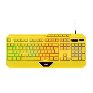 Клавіатура 2E Gaming KG315 RGB USB UA Yellow (2E-KG315UYW) зображення 1