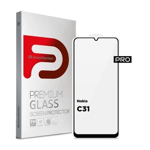 Скло захисне Armorstandart Pro Nokia C31 Black (ARM64946) зображення 1