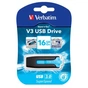 USB флеш накопичувач Verbatim 16GB SuperSpeed Caribbean Blue USB 3.0 (49176) - зменшене зображення 5