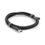Дата кабель USB 3.0 AM/AF 1.5m black VEGGIEG (YT-3.0AM\AF-1.5BL) - уменьшенное изображение 1