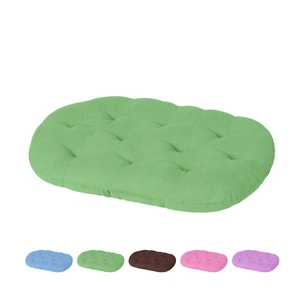 Матрац для тварин Teremok овальний L 75х65х7 см салатовий (41055) зображення 1