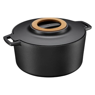 Каструля Fiskars Norden чавунна 6 л чорна (1026566) зображення 1