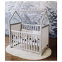 Ліжечко Angelo Будинок (біло-сіре) 120х60 (12004) - зменшене зображення 3