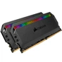 Модуль пам'яті для комп'ютера DDR4 16GB (2x8GB) 3600 MHz Dominator Platinum RGB Black Corsair (CMT16GX4M2K3600C16) - зменшене зображення 1
