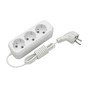 Мережевий подовжувач Electrum C-ES-1812 5.0 m, 3 роз, white (C-ES-1812) - зменшене зображення 1