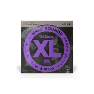 Струни для гітари D'Addario XL Half Rounds Medium (11-49) (EHR370) picture 1