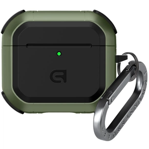 Чехол для наушников Armorstandart Panzer For Apple Airpods 5/4 Olive Green (ARM82554) изображение 1