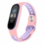 Ремінець до фітнес браслета BeCover Sport Style для Xiaomi Mi Smart Band 5 Pink-Purple (705172) - уменьшенное изображение 1