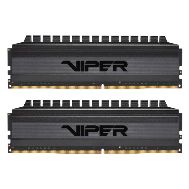 Модуль пам'яті для комп'ютера DDR4 16GB (2x8GB) 3600 MHz Viper 4 Blackout Patriot (PVB416G360C8K) - изображение 1