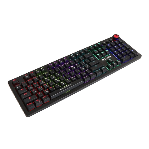 Клавіатура Marvo KG917 Multi-LED Mechanical Blue Switch - зображення 1