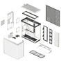 Корпус HAVN HS 420 VGPU Edition White (HVN-CA-HS420-07) - зменшене зображення 7